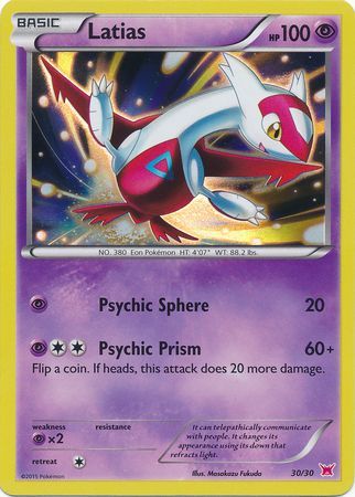 Latias (30/30) [XY: Trainer Kit 2 - Latias] | Good Games Morley