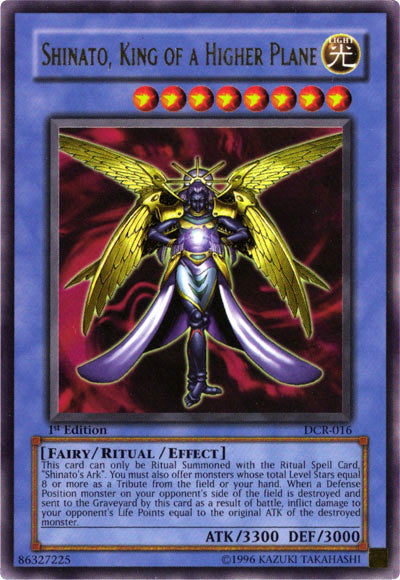 Shinato, King of a Higher Plane [DCR-016] Ultra Rare | Good Games Morley