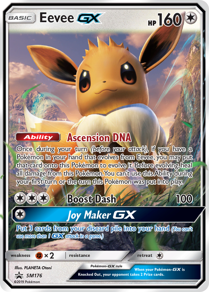 Eevee GX (SM176) [Sun & Moon: Black Star Promos] | Good Games Morley