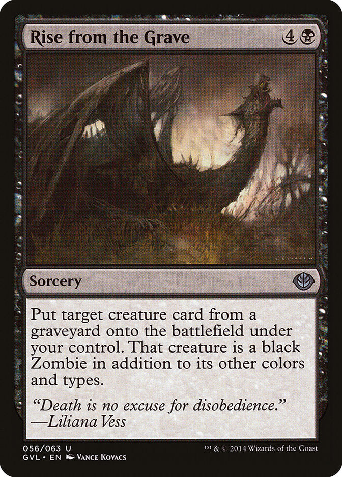 Rise from the Grave (Garruk vs. Liliana) [Duel Decks Anthology] | Good Games Morley