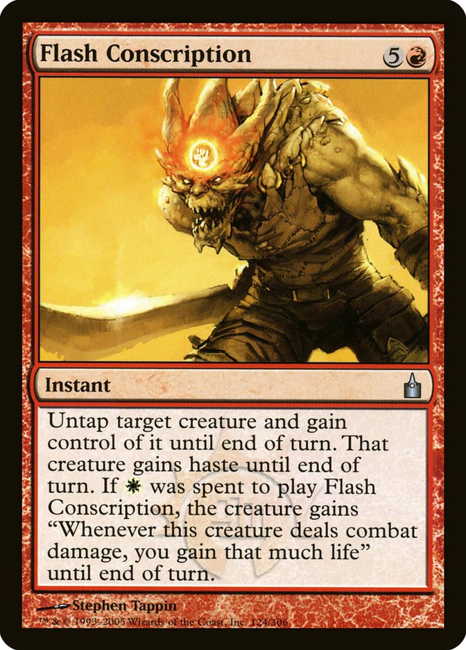 Flash Conscription [Ravnica: City of Guilds] | Good Games Morley