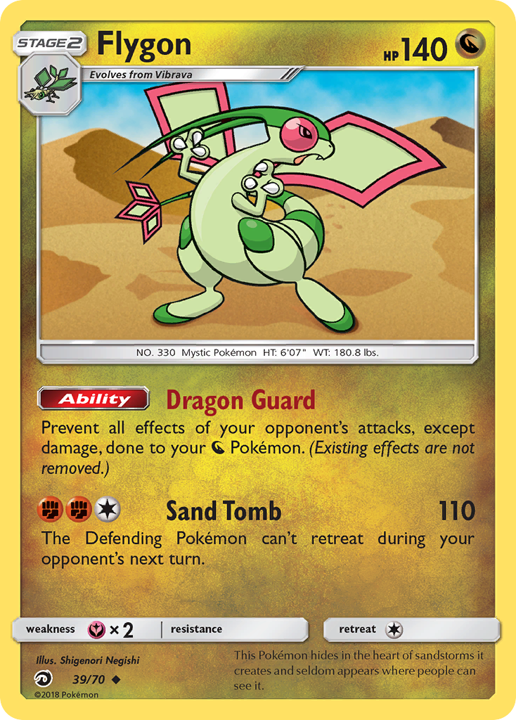Flygon (39/70) [Sun & Moon: Dragon Majesty] | Good Games Morley