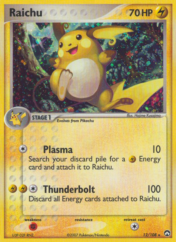 Raichu (12/108) [EX: Power Keepers] | Good Games Morley