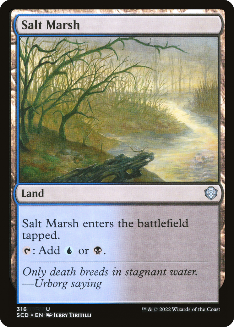Salt Marsh [Starter Commander Decks] | Good Games Morley