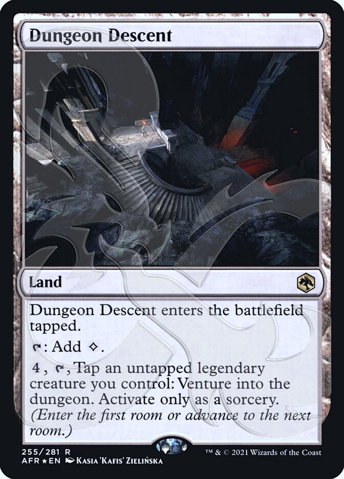 Dungeon Descent (Ampersand Promo) [Dungeons & Dragons: Adventures in the Forgotten Realms Promos] | Good Games Morley