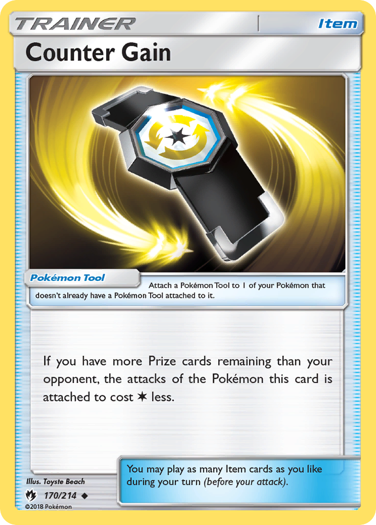 Counter Gain (170/214) [Sun & Moon: Lost Thunder] | Good Games Morley