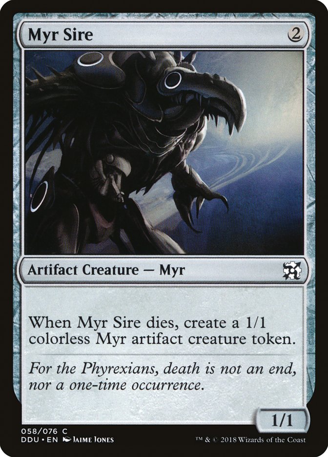 Myr Sire [Duel Decks: Elves vs. Inventors] | Good Games Morley