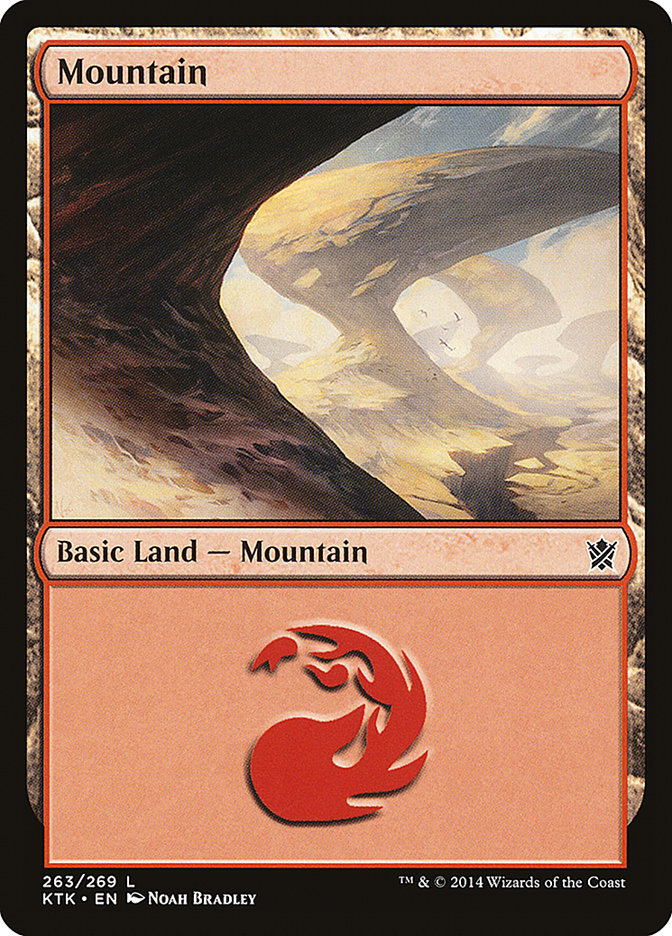 Mountain (263) [Khans of Tarkir] | Good Games Morley