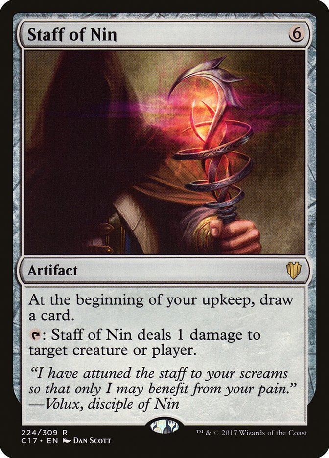 Staff of Nin [Commander 2017] | Good Games Morley