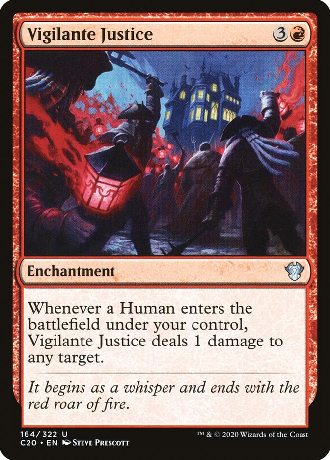 Vigilante Justice [Commander 2020] | Good Games Morley