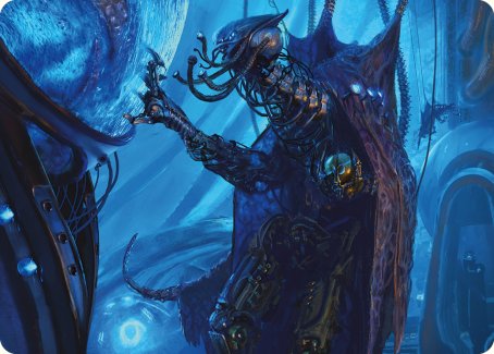 Atmosphere Surgeon Art Card [Phyrexia: All Will Be One Art Series] | Good Games Morley