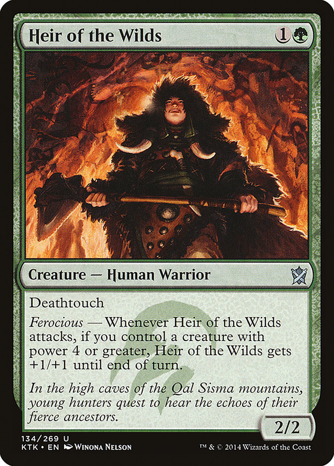 Heir of the Wilds [Khans of Tarkir] | Good Games Morley