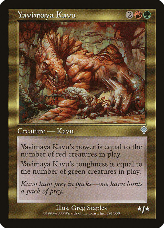 Yavimaya Kavu [Invasion] | Good Games Morley