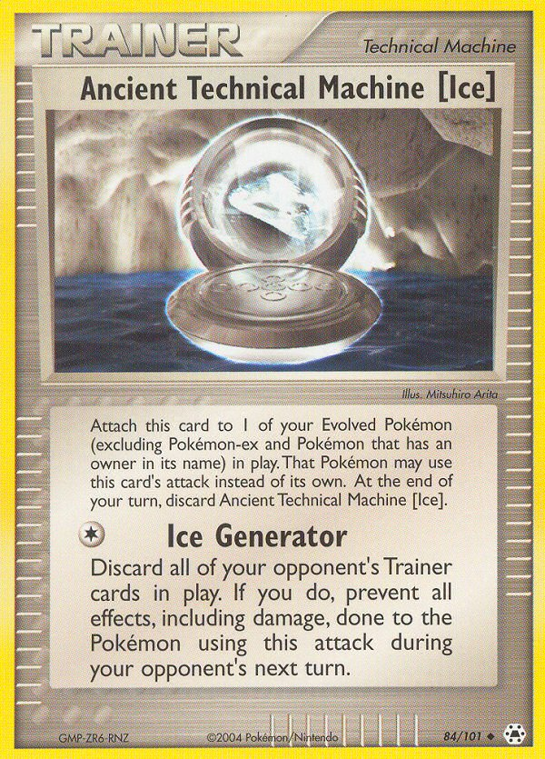 Ancient Technical Machine [Ice] (84/101) [EX: Hidden Legends] | Good Games Morley