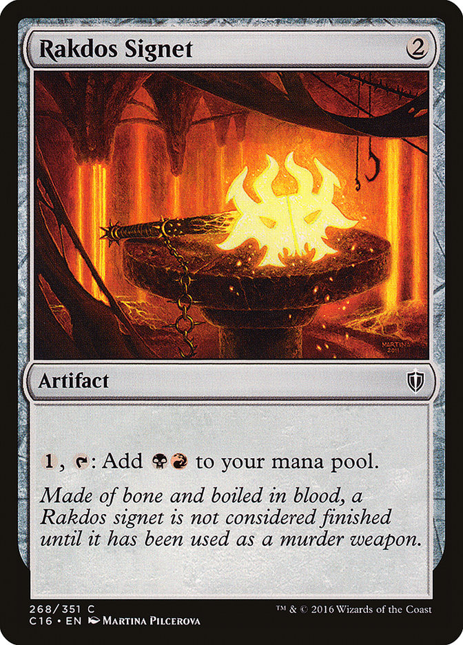 Rakdos Signet [Commander 2016] | Good Games Morley