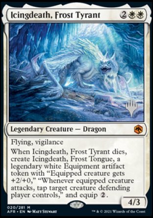 Icingdeath, Frost Tyrant (Promo Pack) [Dungeons & Dragons: Adventures in the Forgotten Realms Promos] | Good Games Morley