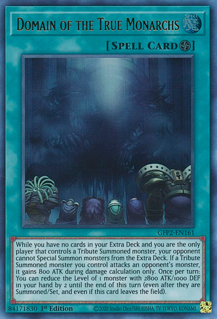 Domain of the True Monarchs [GFP2-EN161] Ultra Rare | Good Games Morley