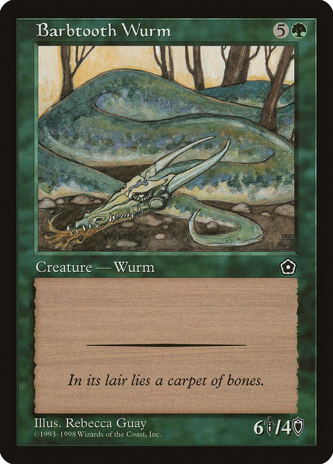 Barbtooth Wurm [Portal Second Age] | Good Games Morley