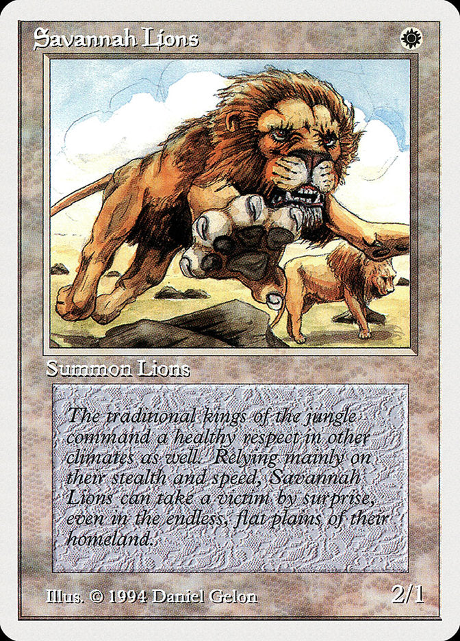 Savannah Lions [Summer Magic / Edgar] | Good Games Morley