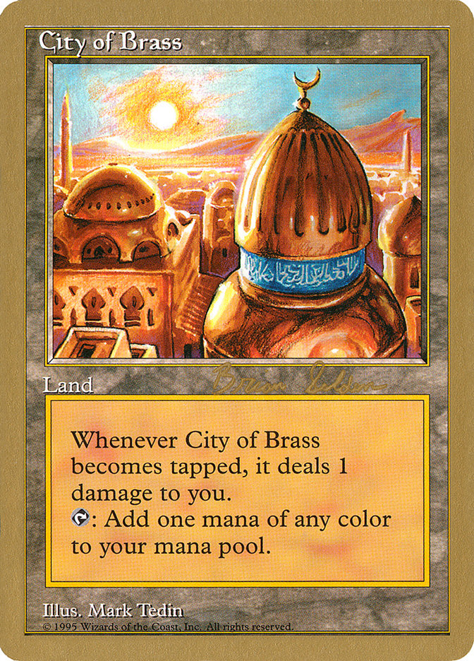 City of Brass (Brian Selden) [World Championship Decks 1998] | Good Games Morley