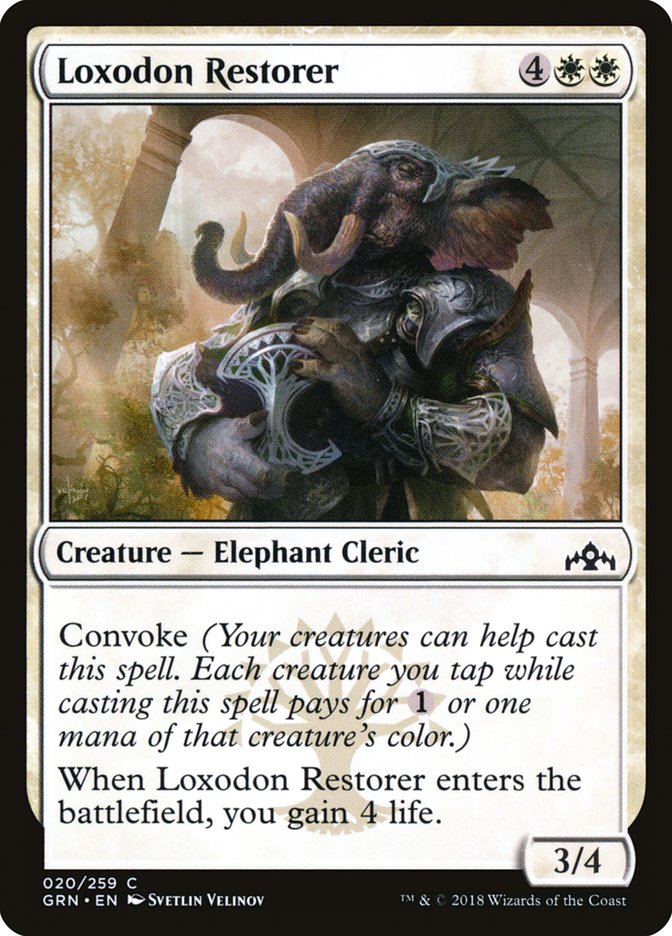 Loxodon Restorer [Guilds of Ravnica] | Good Games Morley