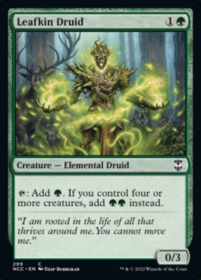 Leafkin Druid [Streets of New Capenna Commander] | Good Games Morley