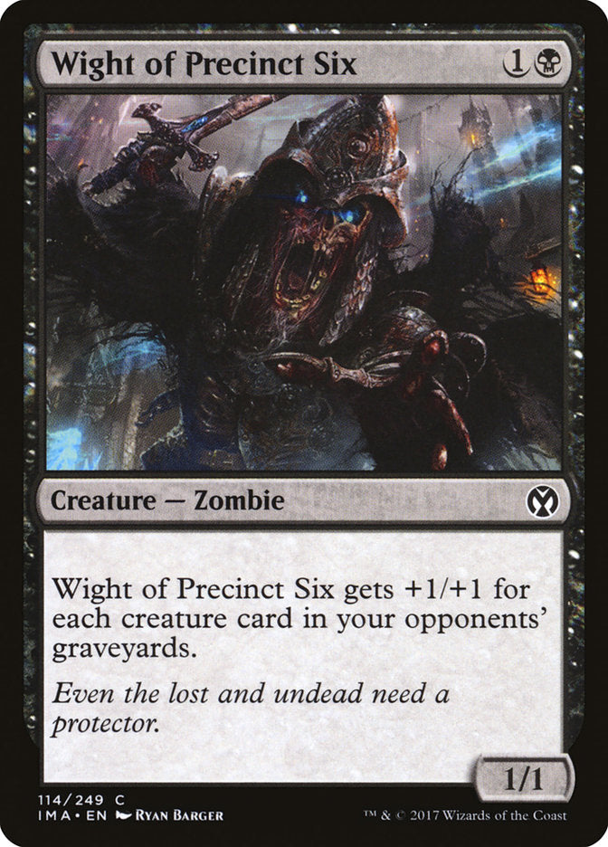 Wight of Precinct Six [Iconic Masters] | Good Games Morley