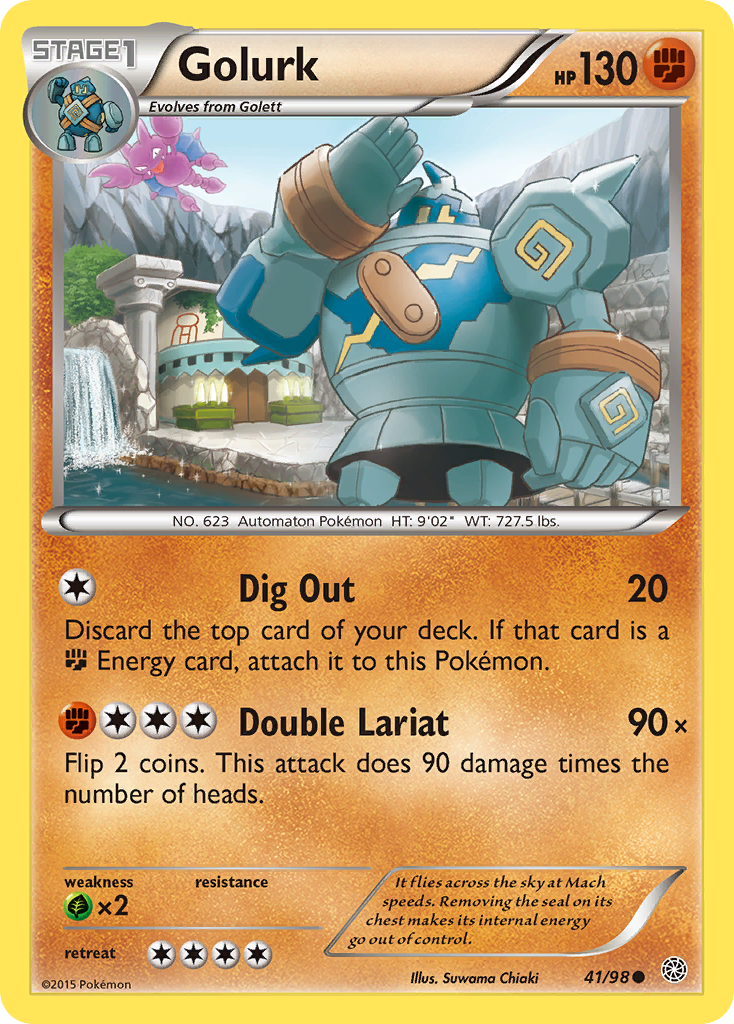 Golurk (41/98) [XY: Ancient Origins] | Good Games Morley