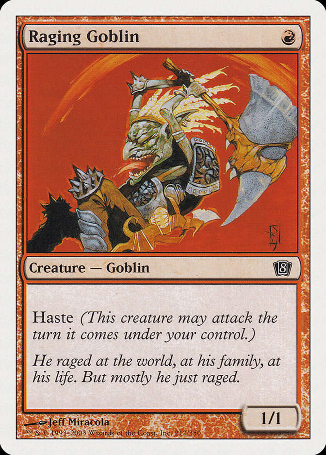 Raging Goblin [Eighth Edition] | Good Games Morley
