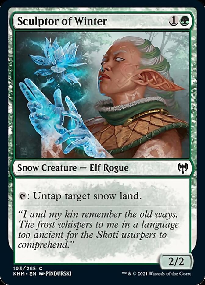 Sculptor of Winter [Kaldheim] | Good Games Morley