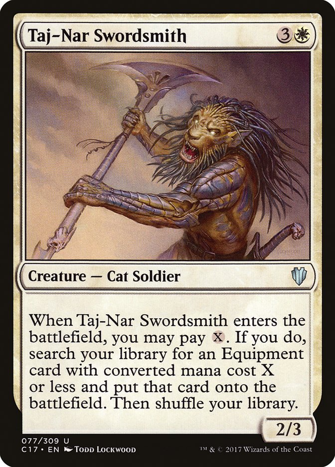Taj-Nar Swordsmith [Commander 2017] | Good Games Morley
