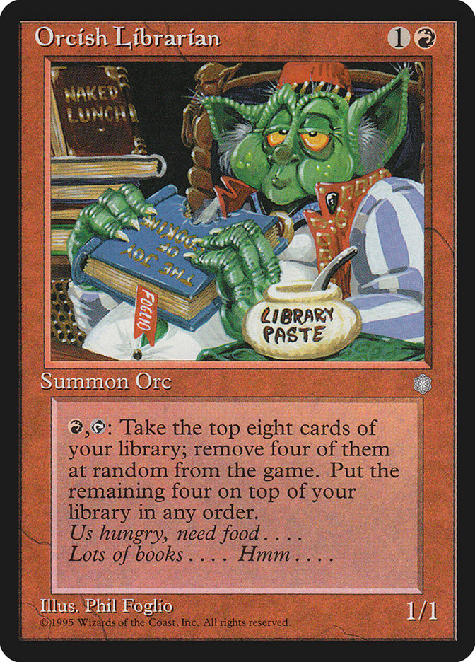 Orcish Librarian [Ice Age] | Good Games Morley