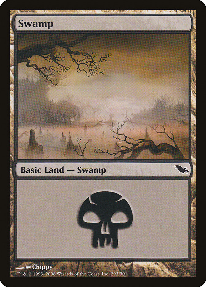Swamp (293) [Shadowmoor] | Good Games Morley
