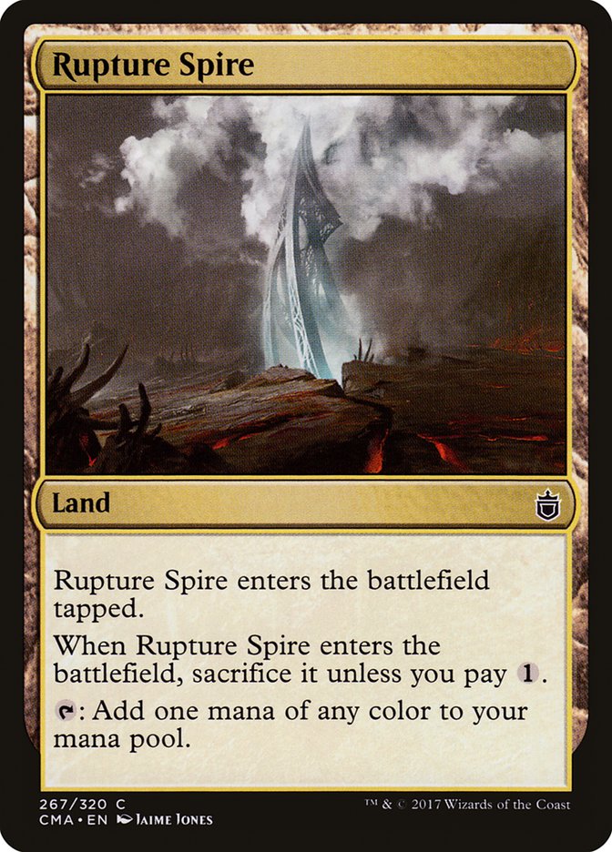 Rupture Spire [Commander Anthology] | Good Games Morley