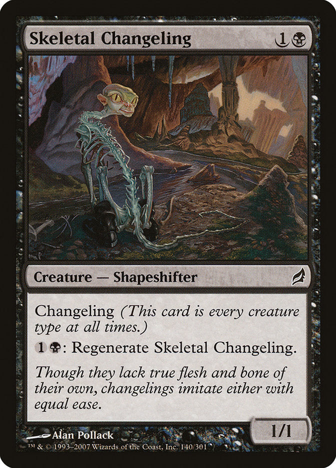 Skeletal Changeling [Lorwyn] | Good Games Morley