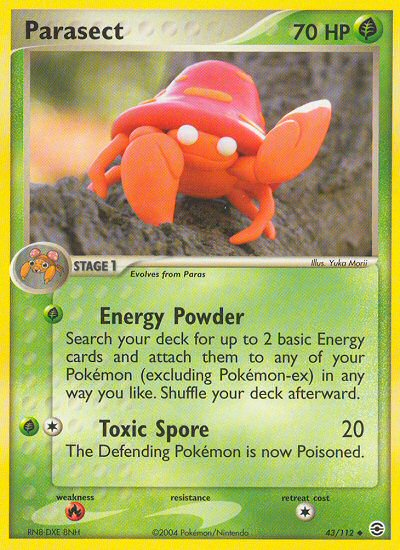 Parasect (43/112) [EX: FireRed & LeafGreen] | Good Games Morley