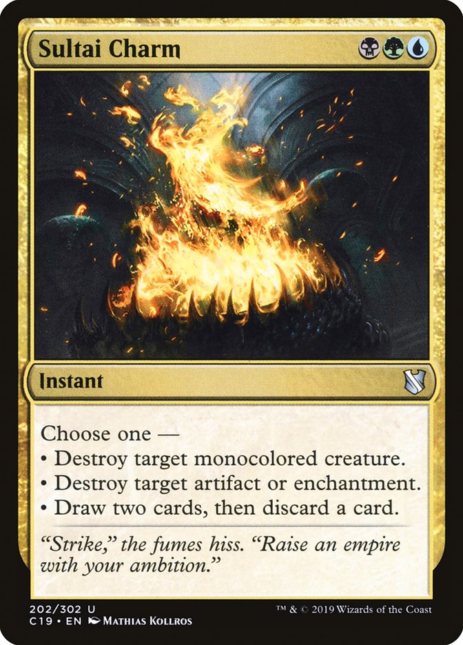 Sultai Charm [Commander 2019] | Good Games Morley
