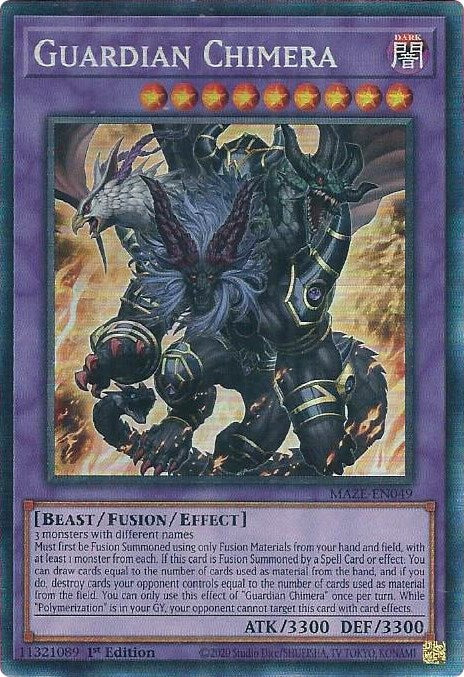 Guardian Chimera [MAZE-EN049] Collector's Rare | Good Games Morley