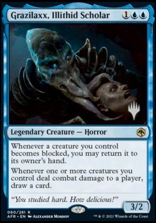 Grazilaxx, Illithid Scholar (Promo Pack) [Dungeons & Dragons: Adventures in the Forgotten Realms Promos] | Good Games Morley