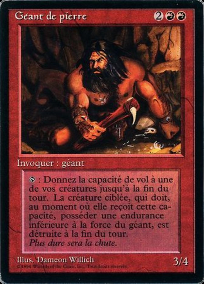 Stone Giant [Foreign Black Border] | Good Games Morley