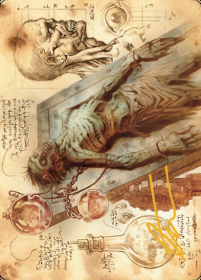 Ashnod's Altar Art Card (Gold-Stamped Signature) [The Brothers' War Art Series] | Good Games Morley