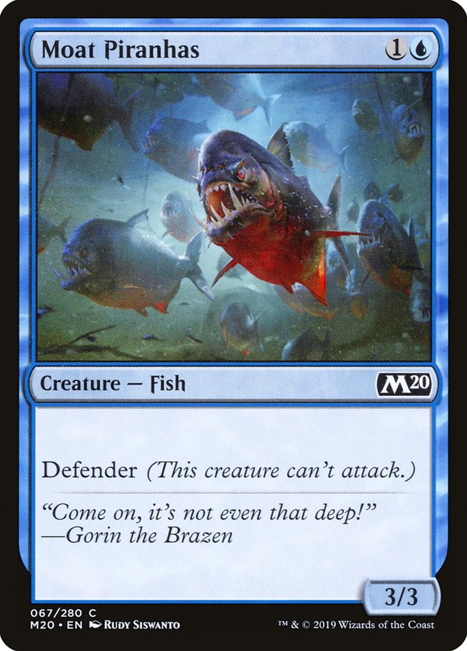 Moat Piranhas [Core Set 2020] | Good Games Morley