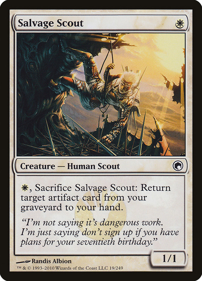 Salvage Scout [Scars of Mirrodin] | Good Games Morley