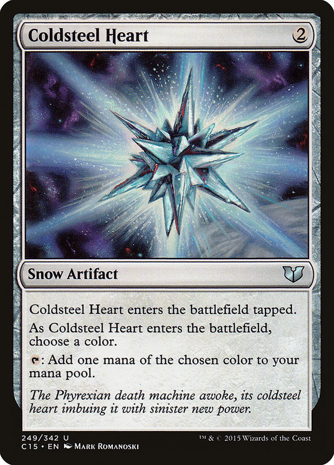 Coldsteel Heart [Commander 2015] | Good Games Morley