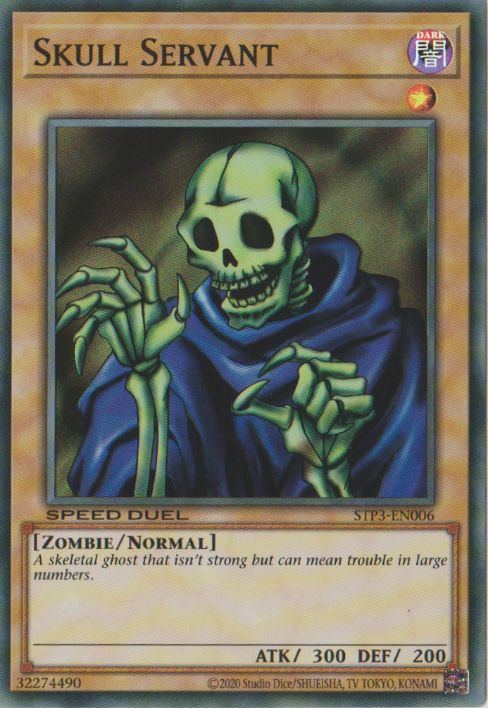 Skull Servant [STP3-EN006] Super Rare | Good Games Morley