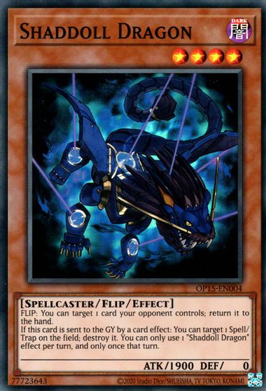 Shaddoll Dragon [OP15-EN004] Super Rare | Good Games Morley