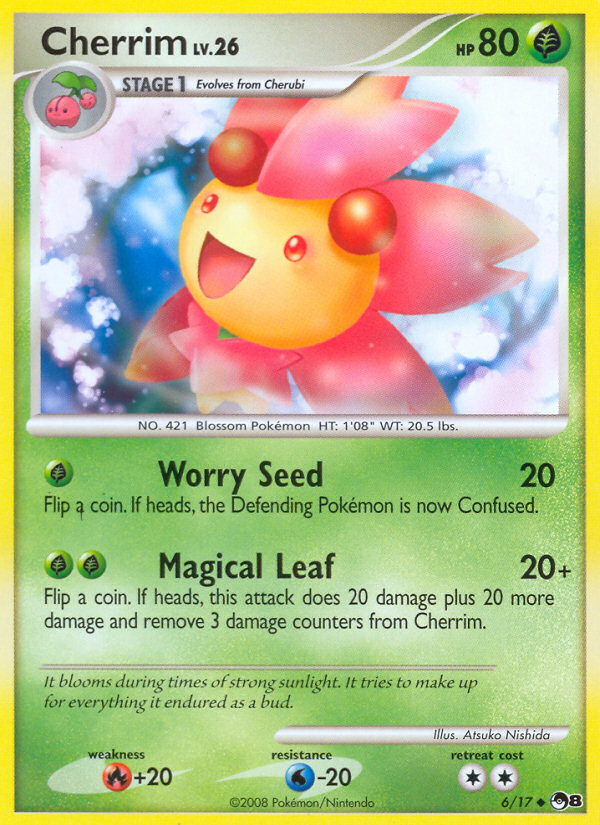 Cherrim (6/17) [POP Series 8] | Good Games Morley