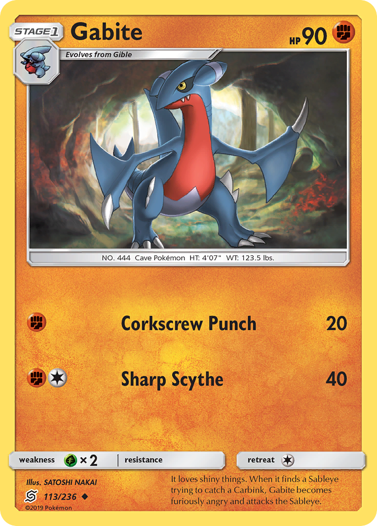 Gabite (113/236) [Sun & Moon: Unified Minds] | Good Games Morley