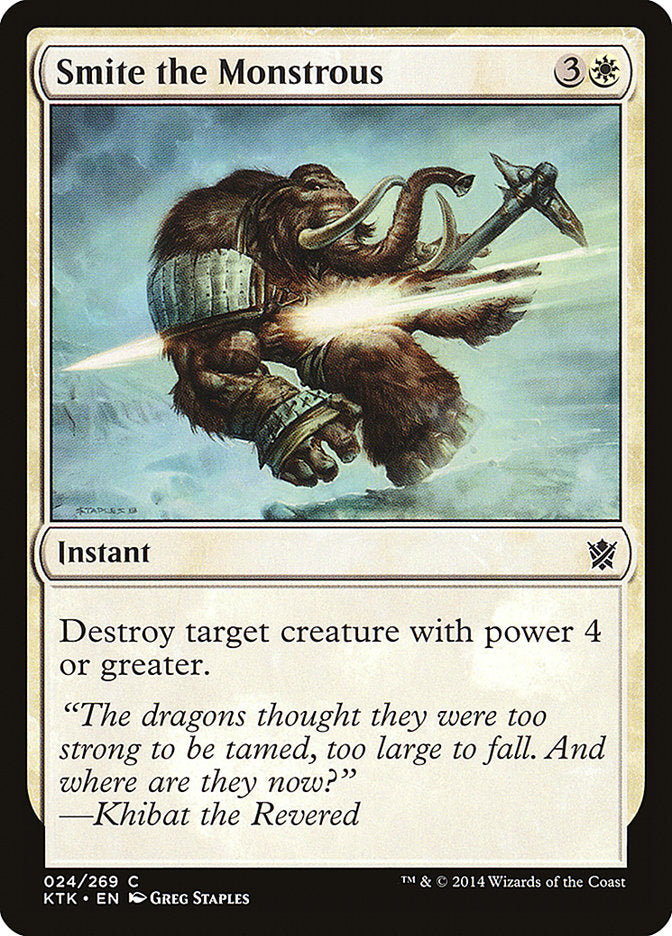 Smite the Monstrous [Khans of Tarkir] | Good Games Morley