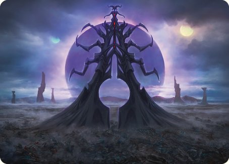 Black Sun's Twilight Art Card [Phyrexia: All Will Be One Art Series] | Good Games Morley
